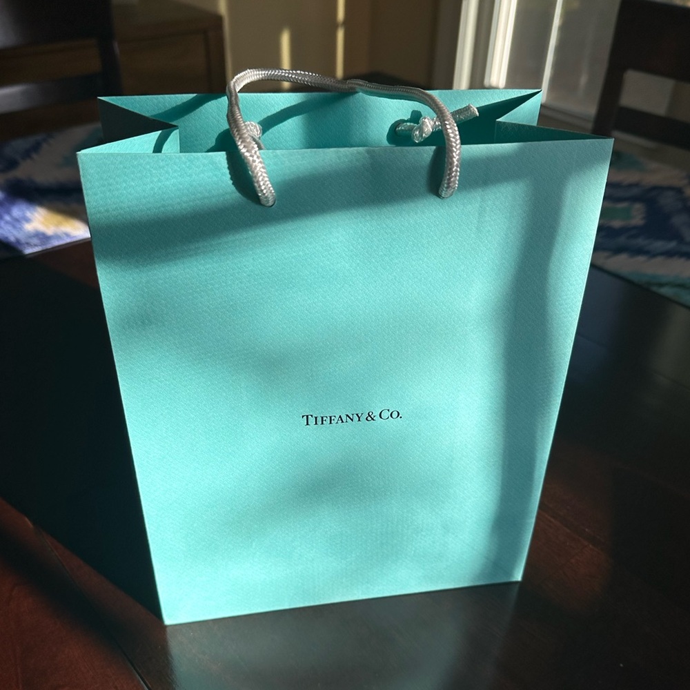 Tiffany & Co. Shopping Bag and Ribbon